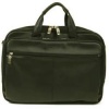 Kenneth Cole Reaction Double Gusset Top Zip Portfolio/Computer Case - Black