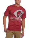 MLB Cincinnati Reds Submariner Basic T-Shirt, Cardinal Heather