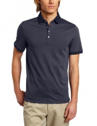 Calvin Klein Sportswear Men's Short Sleeve Yarn Dye Waffle Polo