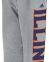 Illinois Fighting Illini adidas Grey Fleece Sweatpants