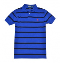 Polo Ralph Lauren Men Custom Fit Striped Pony Logo T-Shirt