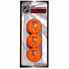 NHL High Density Street Hockey Ball, Orange, 3-Pack