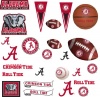 RoomMates RMK1099SCS University of Alabama Peel & Stick Wall Decals