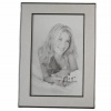 Silver Brushed and Polished Metal Engravable Photo 4x6 Picture Frame Wholesale