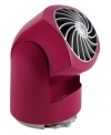 Only one word can accurately describe Vornado's Flippi fan: cool! This tabletop tornado flips up to cool you down with two speeds of refreshing airflow, creating a quiet breeze with colorful, out-loud style. Three-year warranty. Model CR1-0094.