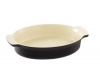 Le Creuset Stoneware 14-Inch Oval Baking Dish, Black Onyx