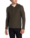 Calvin Klein Sportswear Men's Utilitarian Long Sleeve 3 Button Hoodie