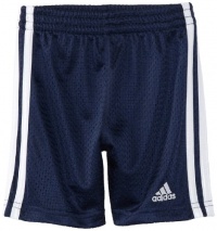 Adidas Boys 2-7 Adidas Mesh Shorts, Navy, 3T