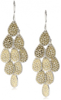 Anna Beck Designs Bali Multi-Drop Chandelier 18k Gold-Plated Earrings