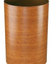 Umbra Treela 3-Gallon Polypropylene Waste Can, Cherry Wood grain