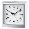 Seiko Foster White Alarm Clock