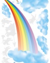 Easy Instant Home Decor Wall Sticker Decal - Rainbow Clouds