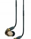 Shure SE535-V Triple High-Definition MicroDriver Earphone with Detachable Cable - Metallic Bronze