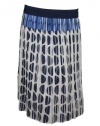 Diane von Furstenberg Womens Slice Large Sinopa Printed Skirt