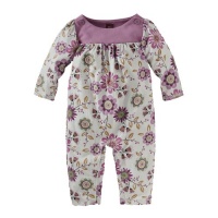 Tea Collection Baby-Girls Infant Flora Fest Romper, Vapor, X-Small