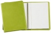 Graphic Image Wire-O-Notebook, Goatskin Leather, 9-Inches, Lime (JS9MRBLGTILIM)