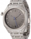 Vince Camuto Men's VC/1004GNSV The Traveler Grey Dial Silver-Tone Watch