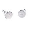 kate spade new york Silver Street Cuff Links, Set of 2