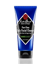 A two-in-one facial cleanser and toner that removes deep-down dirt and oil for clear, smooth, shave-ready skin. Gently cleanses the face and neck without over-drying. Works into a rich lather to gently and effectively remove dirt and debris without irritation or dryness. Leaves skin clean, clear and smooth. Witch Hazel Extract acts as astringent and toner. Organic Sage Leaf Extract provides anti-bacterial and anti-inflammatory benefits. Organic Chamomile Extract and Aloe Leaf Extract calm, soothe and reduce redness.