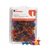 Universal 31312 3/8-Inch Gemstone Color Push Pins (100 per Pack)