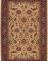 Karastan Ashara Agra Ivory Oriental Rug Size: 4'3 x 6'