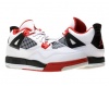 Nike Air Jordan 4 Retro Little Kids (PS) Boys Basketball Shoes 308499-110 White 2 M US