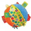 Kids Preferred Label Loveys Chime Ball, Cute as a Button