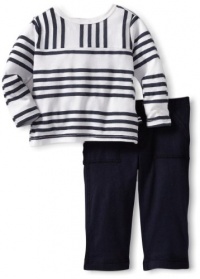 Splendid Littles Baby-Boys Newborn Capri Crew Set, White, 18-24 Months