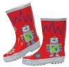 Stephen Joseph Boys 8-20 Boy's Rain Boots, Robot, 9