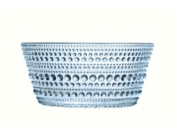 iittala Kastehelmi Dew Drop 7-3/4-Ounce Glass Bowls, Light Blue, Set of 2