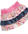 The more the merrier. She'll love being able to bring one of her favorite friends along when she's wearing this pretty Hello Kitty tiered skirt. (Clearance)