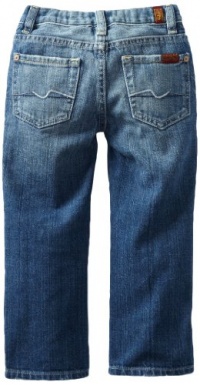 7 For All Mankind Boys 2-7 Toddler Standard, Heritage Light, 2T