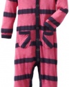 Splendid Littles Baby-Girls Newborn Seville Stripe Jersey Playsuit, Pink/Navy, 12-18