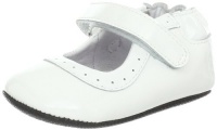 Robeez Gracie White Mini Flat (Infant),White,12-18 Months M US Infant