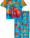 AME Sleepwear Boys Nemo Squirt Best Pals Pajama Set, Multi, 3T