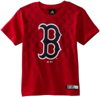 MLB Youth Boston Red Sox Organized Chaos Tee (Red, Medium)