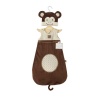 Baby Aspen My Little Monkey Snuggle Sack and Cap, 0-6 Months