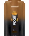 Axe Dual 2 In 1 Shampoo + Conditioner, 22ounce Bottles (Pack of 2)