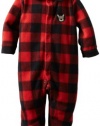 Carters Boys 2-7 Checkered Buffalo Coverall, Red, 0-3 Months