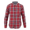 Tommy Hilfiger Boys (age 9-16) Fenway Check Oxford Shirt Burgundy Age 14