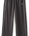 Puma Boys 8-20 Mesh Pant, Grey, Large