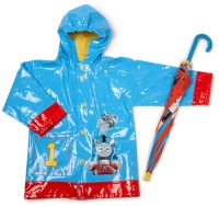 Western Chief Toddler/Little Kid Thomas the Tank Engine Jacket and Umbrella Set,Blue,2 Toddler