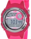 Timex Women's T5K595 1440 Sports Digital Mid-Size Bright Pink Resin Watch