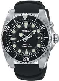 Seiko Men's SKA413 Adventure Kinetic Diver Watch