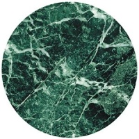 Set of 4 Sandstone Coasters - Green Marble