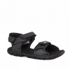 Nike Sandals Kids Santiam 5, Black, (Youth 1)