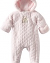 Little Me Baby-Girls Newborn Bear Pram, Light Pink, 6-9 Months