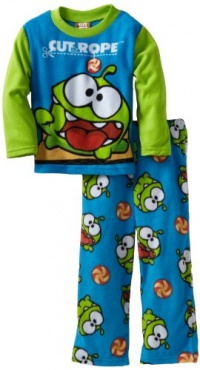 AME Sleepwear Boys Yum Candy 2 Piece Pajama Set, Multi, 8