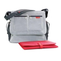 Skip Hop Via Messenger Diaper Bag, Platinum