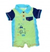 First Impressions, Baby Boys Polo Traffic Romper, 3-6 Months